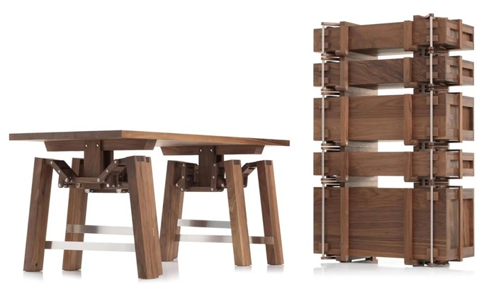running wood table design ideas