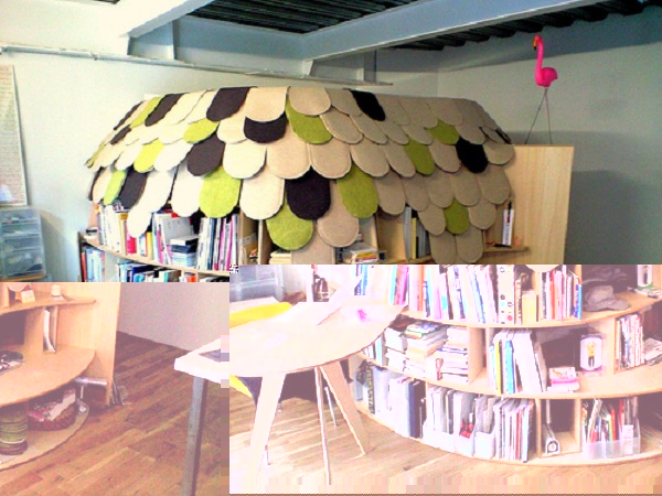2 in 1 Bedroom And Bookcase In Japan
