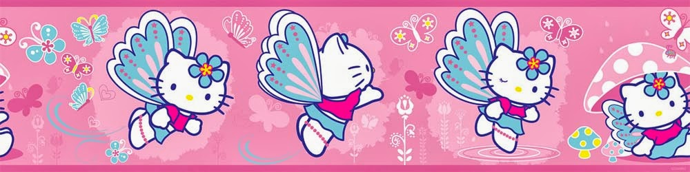 Wallpaper Tembok Hello Kitty for your rooms